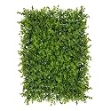 Plastic Artificial Wall Grass for Home Decoration (1 Pc) I Grass Mat for Wall I Vertical Garden Artificial Wall Plants (Rich Green Leaves, 60Cm X 40Cm X 8Cm, Pack of 1)