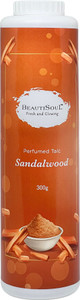 beautisoul sandalwood perfumed body talcum powder - 300g  talc powder for summer 300 g