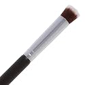 Beauty Junkees Mini Flat Top Concealer Brush Under Eye for Stippling Blending Small Dense Firm Synthetic, Works with Powder, Cream, Liquid