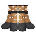 BEAUTYZOO Waterproof Dog Socks to Prevent Licking Paws, Anti Slip Boots