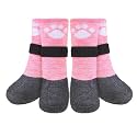 BEAUTYZOO Waterproof Dog Socks to Prevent Licking Paws, Anti Slip Boots