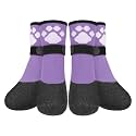 BEAUTYZOO Waterproof Dog Socks to Prevent Licking Paws, Anti Slip Boots