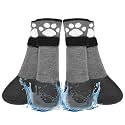 BEAUTYZOO Waterproof Dog Socks to Prevent Licking Paws, Anti Slip Boots