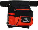Beaver SP714 Heavy Duty Tool Belt Pouch for Men, Multi Pocket Utility Tool Waist Belt Tool Belt