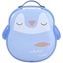 Bebamour Potty Training Toilet 3 in 1 Multi-Functional Potty Seat Detachable Baby Potty Step Stool Anti-Slip Stable Potty Training Toilet with 100 Pack Trash Bags (Blue)