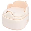 Bebamour Potty Training Toilet 3 in 1 Multi-Functional Potty Seat Detachable Baby Potty Step Stool Anti-Slip Stable Potty Training Toilet with 100 Pack Trash Bags (Pink)