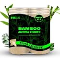 Beco- 2 Ply Kitchen Towel Rolls | 360 Pull (60 pulls x 6 roll) | Super Absorbent |100% Ecofriendly- Pure Bamboo Pulp | Chemical Free Paper Tissue| Pack of 6