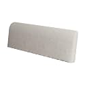 Bed Hanging Headboard Pillow, Light Gray