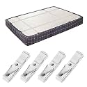 Bed Sheet Holder Straps- Adjustable Fitted Sheet Clips Bed Sheet Fastener Suspenders Elastic Gripper Holder Used for Bed Sheets,Mattress Covers, Sofa Cushion(Set of 4)