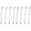 Bed Sheet Straps, Sopito Adjustable Elastic Fitted Sheet Corner Holders Straps to Stay in Place, Non-Slip Fasteners Clips Compatible for Crib to King Size Bed, White 4Pcs (Pack of 2)