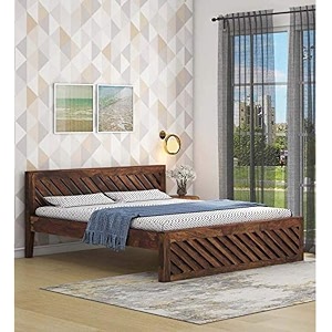 Bed Solid Sheesham Wood for Your Bedroom