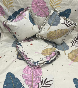 BeddingZone Cotton Double Flat 300 TC Floral