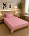 BeddingZone Cotton Single Flat 300 TC Floral