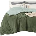 Bedsure Comforters Oversized King -Duvet Insert GreenLight
