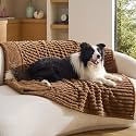Bedsure ComfyFleece® Waterproof Dog Blankets for Large Dogs,50x60