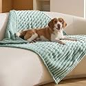 Bedsure ComfyFleece® Waterproof Dog Blankets for Large Dogs,40x50