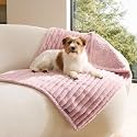 Bedsure ComfyFleece® Waterproof Dog Blankets for Medium Dogs 30"x40"