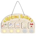 Bedtime Routine Chart for Toddlers, Visual Schedule Chart
