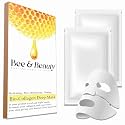 Bee &amp; Beauty collagen overnight mask 2 pcs | korean mask for glass skin | Hydrating Mask With Honey For Deep Hydration, Pore Minimizing, Elasticity Improvement, pigmentation, De-Tan