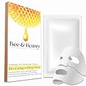 Bee &amp; Beauty Collagen Overnight Mask 1 PC | korean Mask For Glass Skin | Hydrating Mask With Honey For Deep Hydration, Pore Minimizing, Elasticity Improvement, pigmentation, De-Tan