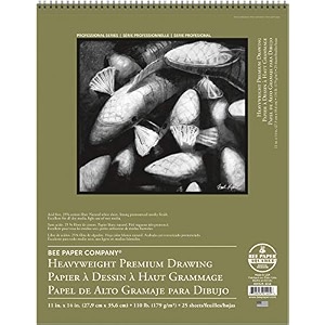 bee paper high rag pad 11-inch by 14-inch
