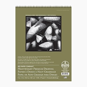 bee paper high rag pad 9-inch by 12-inch