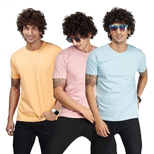 BeeBasic Cotton Regular Fit Tshirts for Men