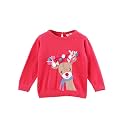Beebay Christmas Reindeer Sweater Red