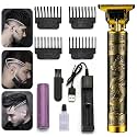 BeeDuck Trimmer for Men Beard, Mustache, Head, Body Grooming Professional Hair Clipper Rechargeable Hair Trimmer, Close Cut Precise Hair Machine, Body Trimmer, Gold