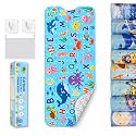 BEEHOMEE Kids Bath Mat for Tub, Non-Slip Toddler Bathtub Mat, 35 x 15 in