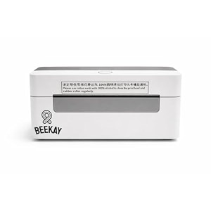 beekay garud usb direct thermal 46 shipping label printer barcode printer adjustable label size 203dpi resolution compatible with windowsmac etc 1year warranty