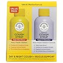 Beekeeper's Naturals Honey Cough Syrup for Adults, Day & Night Value Pack