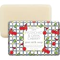 Beekman 1802 Pistachio &amp; Dark Cherry Goat Milk Soap- Scented - 9 oz - Cleanses, Nourishes &amp; Hydrates - Certified Microbiome Friendly - No Irritation - Good for Sensitive Skin