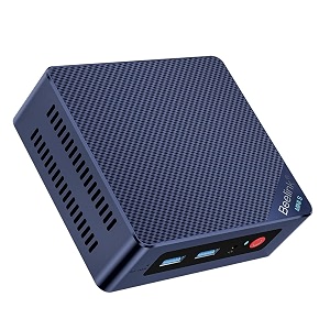 beelink 12th n100 intel 12th mini pc minis12 pro intel n100 4c4t max 34ghz linux os 16gb ddr4 amp 500gb ssd wifi 5 office pc dual hdmi 4k displays home serve plex black