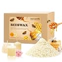 Beeswax Pellets 5 lb, Bee Wax for Candle Making, DIY Crafts