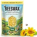 Beeswax Pellets for Candle Making – 0.44lb/2lb/5lb – Natural Beeswax for Candles, Lip Balms, and Skincare – Yellow Beeswax for DIY Projects – Ideal for Beginners and Experts（0.44lb）