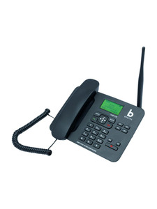 beetel f2k gsm dual sim fixed wireless phone corded landline phone with answering machine black