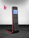 Beetel Newly Launched X95 Flagship Designer Cordless landline (X95)(Black/Red) Cordless Landline Phone with Answering Machine (Red)