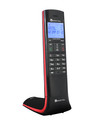 Beetel X95 Cordless Landline Phone with Answering Machine (Black, Red)