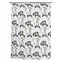 Beetlejuice Halloween 13-Piece Shower Curtain Set, 72 x 72 Inch Fabric Curtain with Hooks, Bathroom Decor, Machine Washable, (100% Officially Licensed Product) by Franco Collectibles