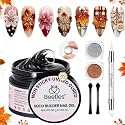 Beetles 3D Gel Nail Art, 30g Clear Solid Builder Nail Gel &amp; Sculpting Pen