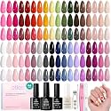 Beetles 44pcs Gel Nail Polish Set, Colorful Muse Collection, 36 Fall Colors