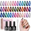 Beetles Cat Eye Gel Nail Polish Set, 20 Colors Fall Cat Eye Gel Nail Kit
