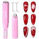 Beetles Cat Eye Magnet for Nails, 4-in-1 Magnetic Nail Art Tool 3Pcs