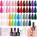 Beetles Fall Gel Nail Polish Set, Fourfold Grace Collection, 25 Colors