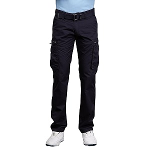 BEEVEE Mens Fixed Waist Cargo Pant with