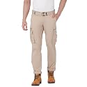 BEEVEE Mens Fixed Waist Cargo Pant with