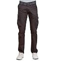 BEEVEE Mens Fixed Waist Cargo Pant with