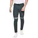 BEEVEE Mens Forest Green 4way Stretch Elasticated
