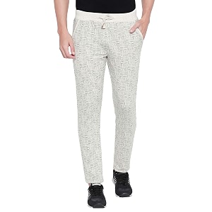 BEEVEE Mens Lt Grey Millange Elasticated Knits